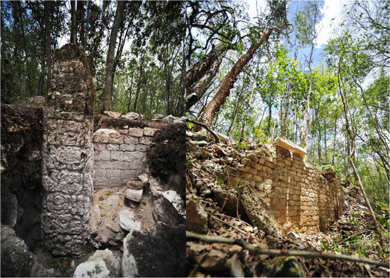 Illustration for article titled Descubren la ciudad Maya perdida de Chactún en una selva de México